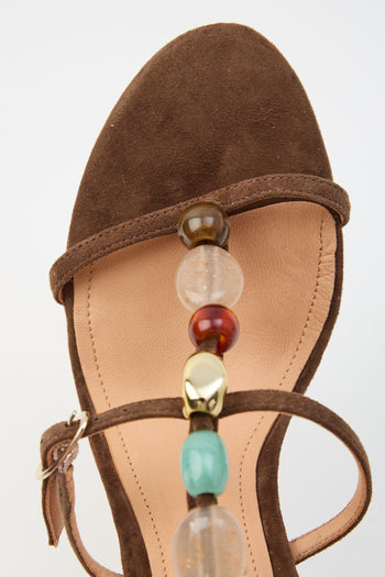Sandalo Dark Brown Donna - 5