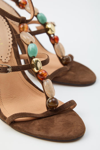 Sandalo Dark Brown Donna - 6