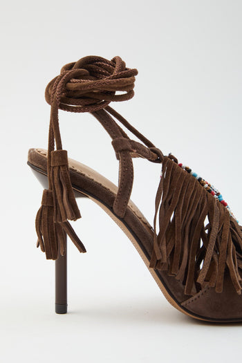Sandalo Dark Brown Donna - 3