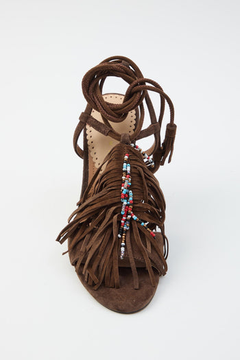 Sandalo Dark Brown Donna - 4