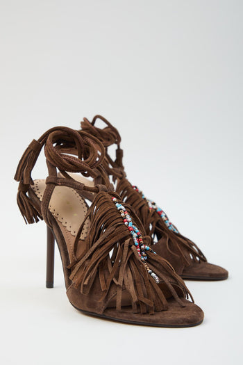 Sandalo Dark Brown Donna - 7