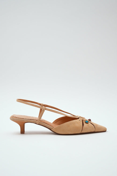 Slingback Beige Donna