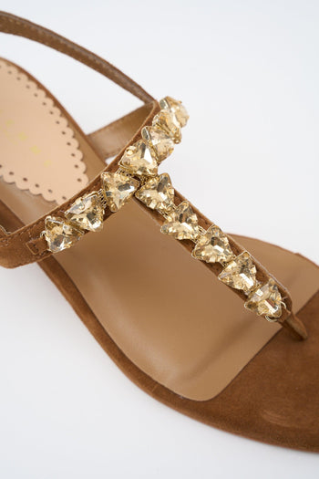 Sandalo Camel Donna - 4