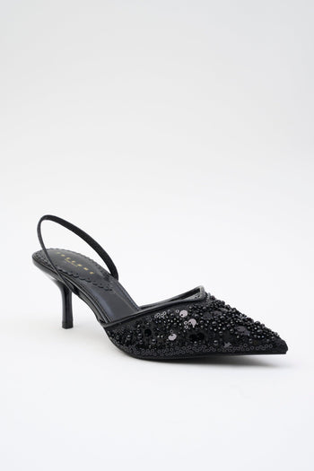 Slingback Black Donna - 2