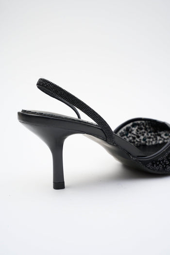 Slingback Black Donna - 3
