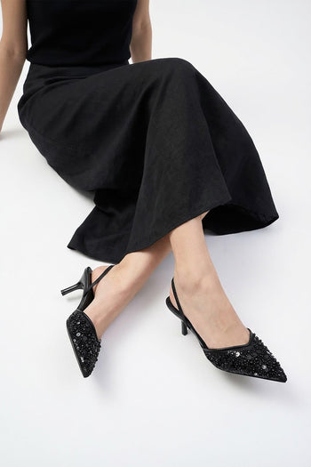 Slingback Black Donna - 6