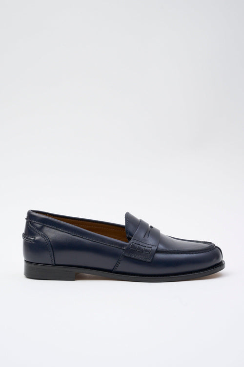 Mocassino Blu Donna