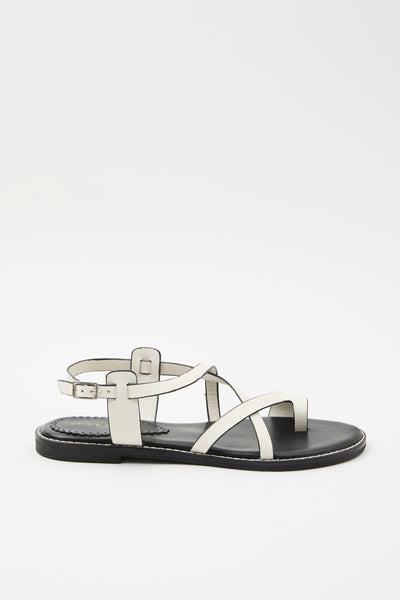 Sandalo Off White Donna