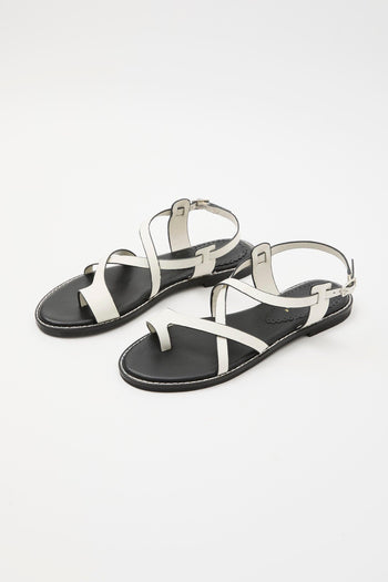 Sandalo Off White Donna - 2