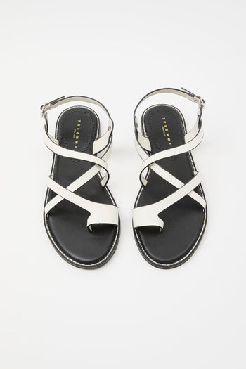 Sandalo Off White Donna - 3