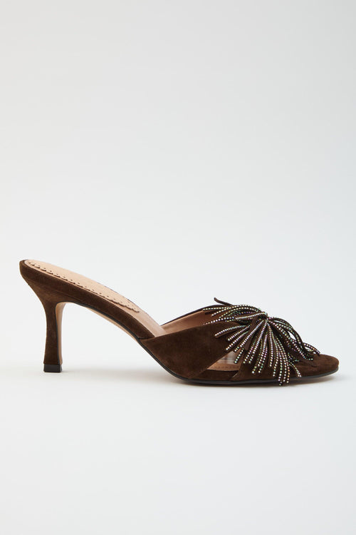Ciabatta Dark Brown Donna