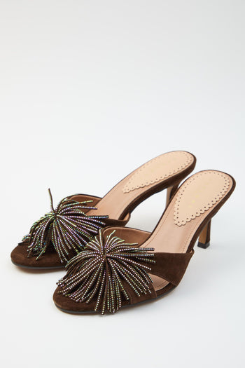 Ciabatta Dark Brown Donna - 2
