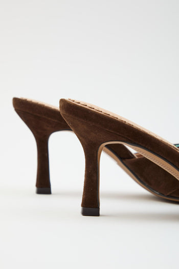 Ciabatta Dark Brown Donna - 3