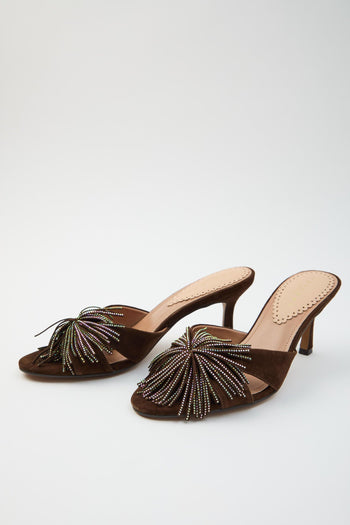 Ciabatta Dark Brown Donna - 5