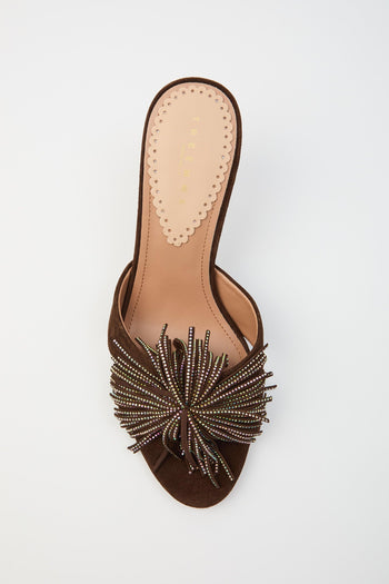 Ciabatta Dark Brown Donna - 7