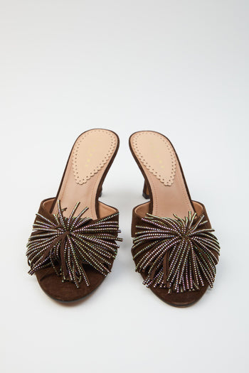 Ciabatta Dark Brown Donna - 8