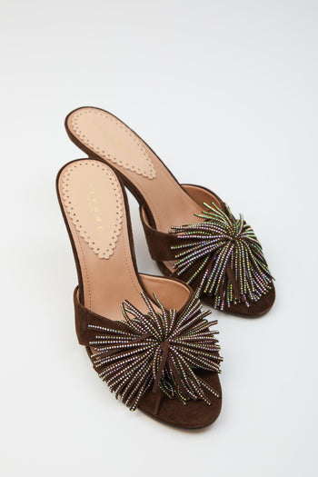 Ciabatta Dark Brown Donna - 9