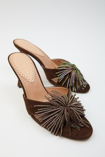 Ciabatta Dark Brown Donna - 10