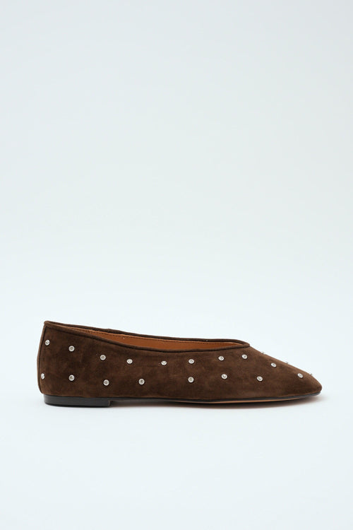 Ballerina Dark Brown Donna