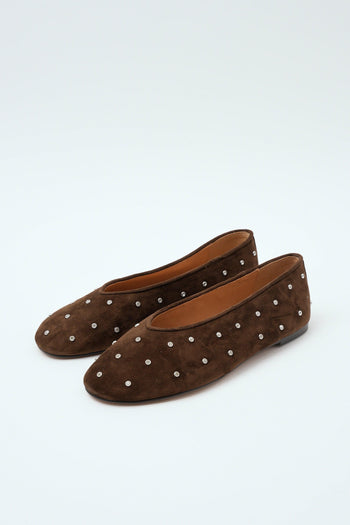 Ballerina Dark Brown Donna - 2
