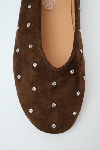 Ballerina Dark Brown Donna - 3