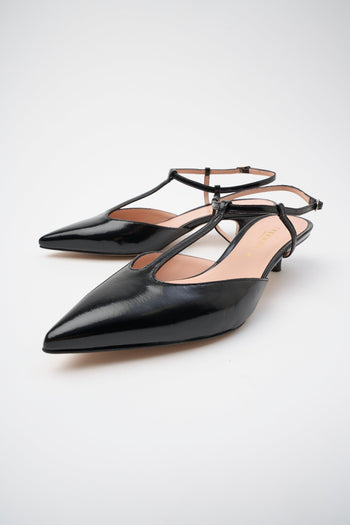 Slingback Nero Donna - 5