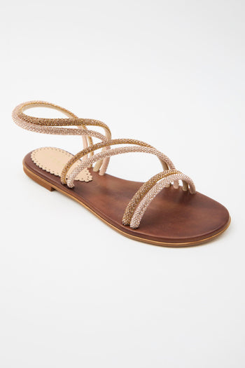 Sandalo Rose Gold/gold Donna - 2