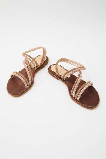 Sandalo Rose Gold/gold Donna - 5
