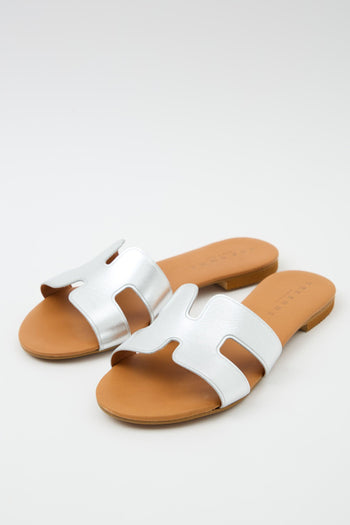 Ciabatta Argento Donna - 2