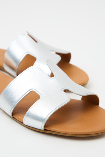 Ciabatta Argento Donna - 3