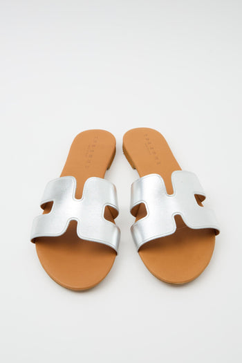 Ciabatta Argento Donna - 7