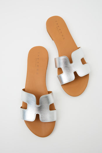 Ciabatta Argento Donna - 8