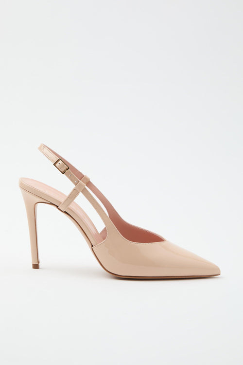 Slingback Nude Donna