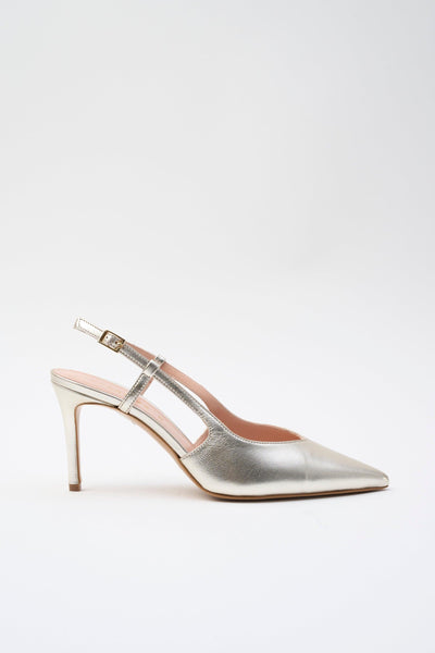 Slingback Platino Donna