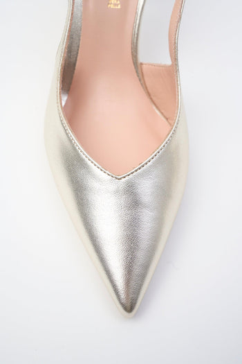 Slingback Platino Donna - 3