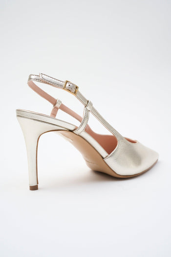 Slingback Platino Donna - 4