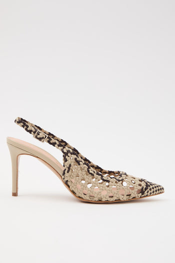 Slingback Beige+mocca Donna - 2