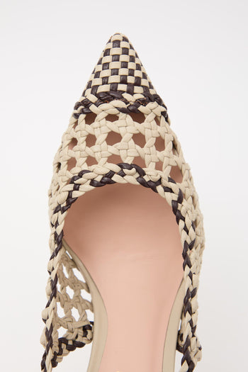 Slingback Beige+mocca Donna - 7