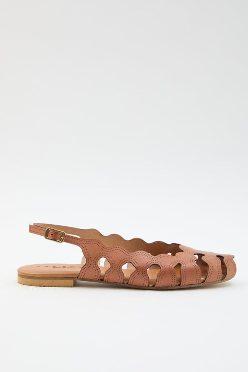 Slingback Cuoio Donna