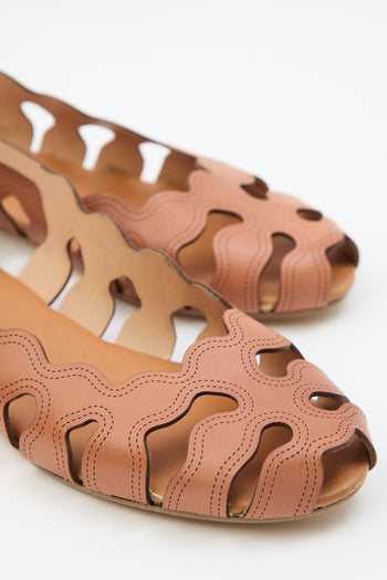 Slingback Cuoio Donna - 3