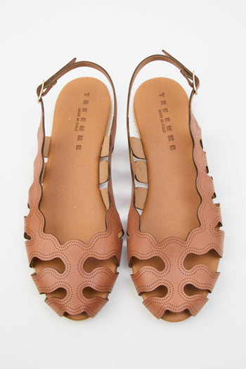 Slingback Cuoio Donna - 6