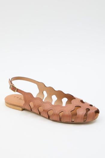 Slingback Cuoio Donna - 7