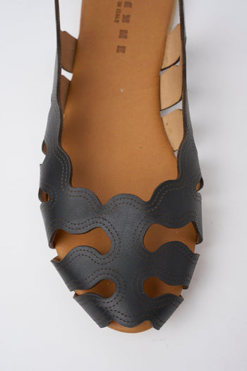 Slingback Nero Donna - 3