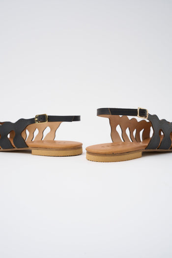Slingback Nero Donna - 5