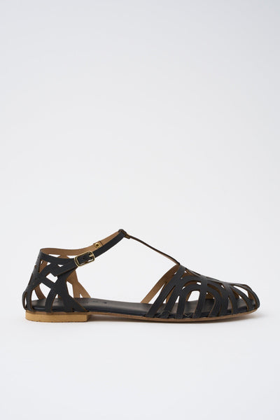 Sandalo Nero Donna