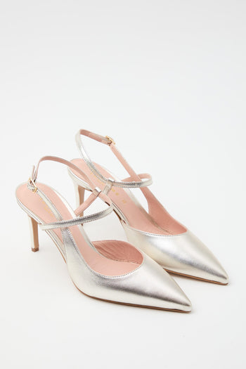 Slingback Platino Donna - 2