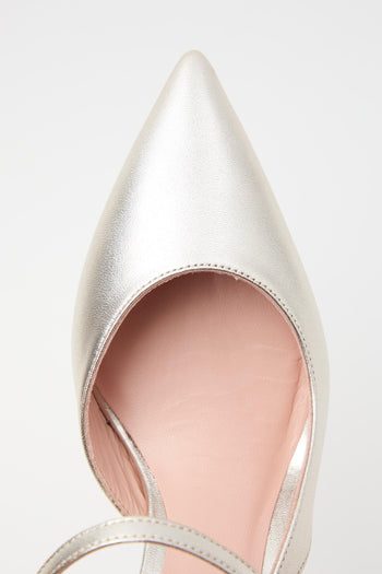 Slingback Platino Donna - 6