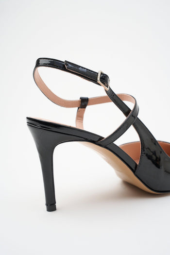 Slingback Nero Donna - 4