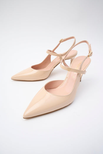Slingback Nude Donna - 5