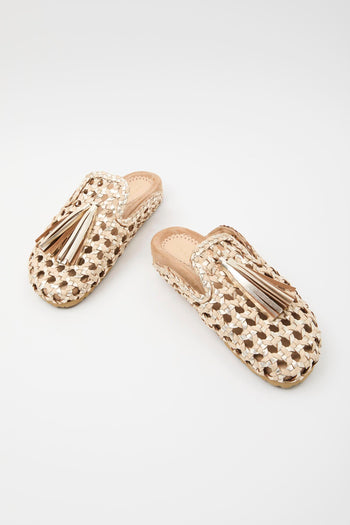 Sandalo Gold/beige Donna - 6